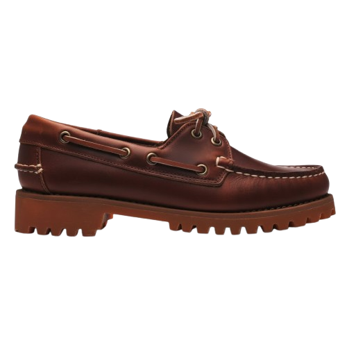 Boat Shoe with Lug Sole - Signature Leather