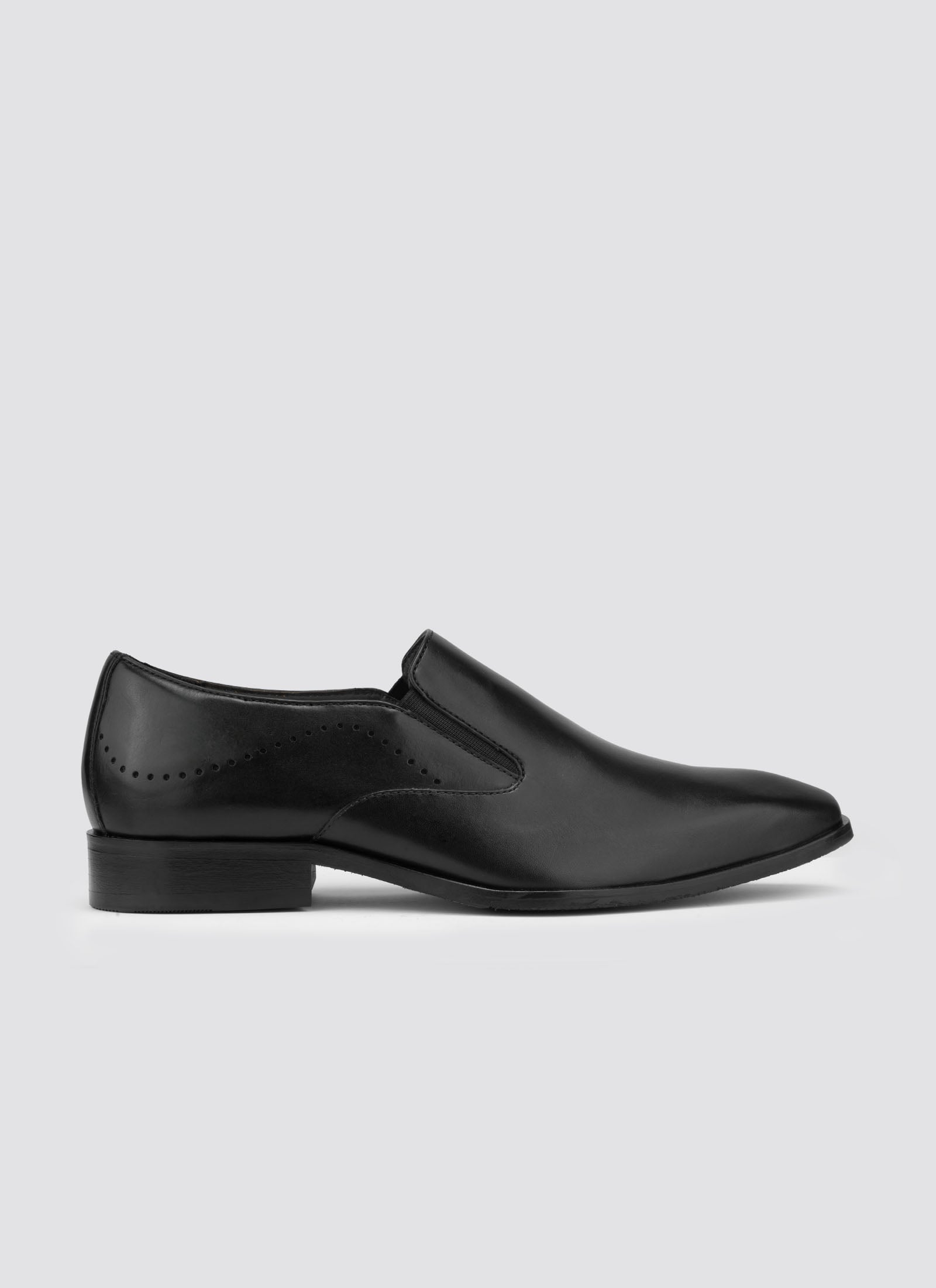 Italian Leather Slip-On Loafers