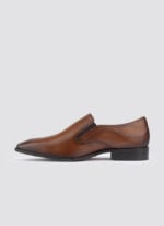 Italian Leather Slip-On Loafers