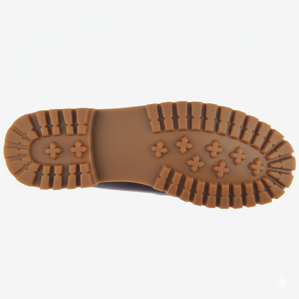 Boat Shoe with Lug Sole - Signature Leather